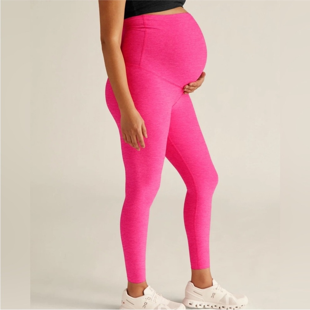 SOLD - Beyond Yoga Spacedye Love the Bump Midi Maternity Legging
